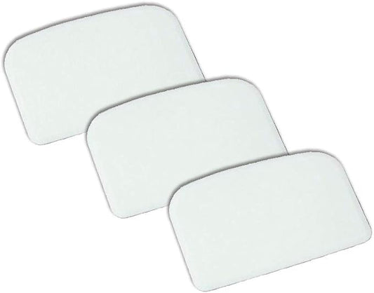 Chef Craft 20808 Dough Scraper, White (3)