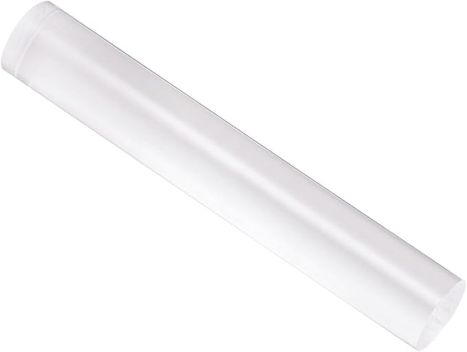Acrylic Clay Roller, 6 Inch Length 1 Inch Dia., Acrylic Non-Stick Rolling Pin Roller Transparent - (Applications: for Shaping Sculpting)