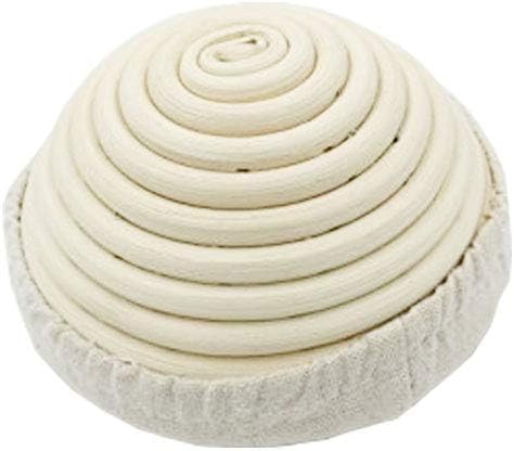 5 inch Bread Basket Set of 6, Banneton Bread Proofing Basket