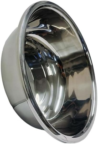 15" Stainless Steel Basin Mixing Bowl for Food Storage, Serving,Salad,Food Prep