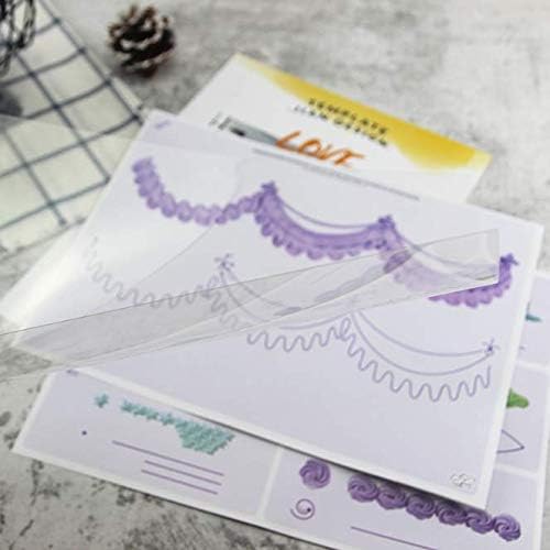 23 Sheets/Set Cake Decorating Practice Board Cream decorating drawings