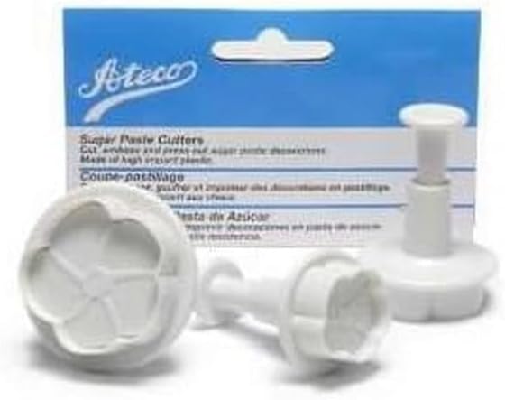 Ateco Set of 3 Sugar Paste Clover Cutters