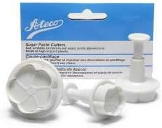 Ateco Set of 3 Sugar Paste Clover Cutters