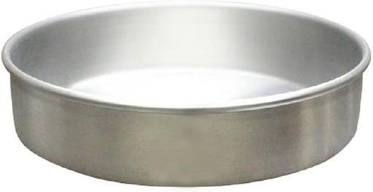 TrueCraftware- 8" X 2" Aluminum Round Layer Cake Baking Pan 1.0MM- Bakeware for Cake Pizza Layer Cake Pans Easy Releasing Cake Baking Round Pans Tin Cheesecake Mold for Home Kitchen Restaurants