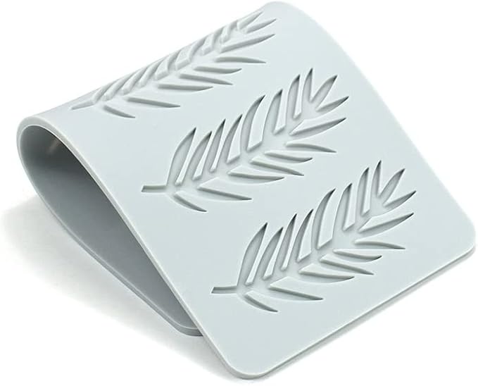 Fondant Silicone Moulds Tropical Leaves Silicone Imprint Mat Gum Paste Press Mold for Cake Chocolate Cupcake Decorating Cake Toppers Candy Cookies Resin Sugarcraft (E_8.20x3.40x0.12inch)