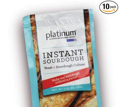 Platinum Instant Sourdough Yeast - 10 packets