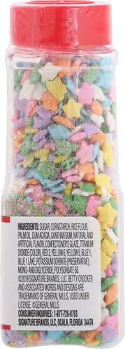 SIGNATURE BRANDS BETTY CROCKER DECORS REGULAR SPRINKLES EDIBLE CAKE DECORATN 1.2 OZ (Assorted)