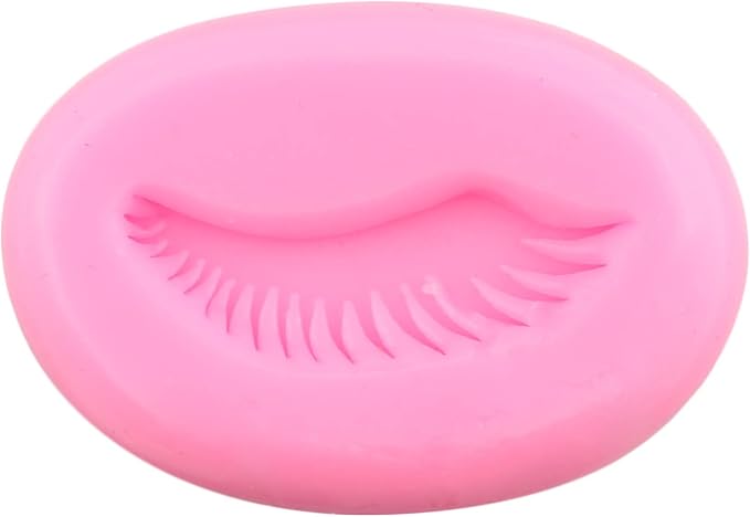 ZiXiang Makeup Theme Silicone Molds Valentine's Day Fondant Molds Kiss Lips Lipstick Perfume Eyelash Brush Mold For Candy Chocolate Cake Decorating Cupcake Topper Gum Paste Polymer Clay Set Of 5
