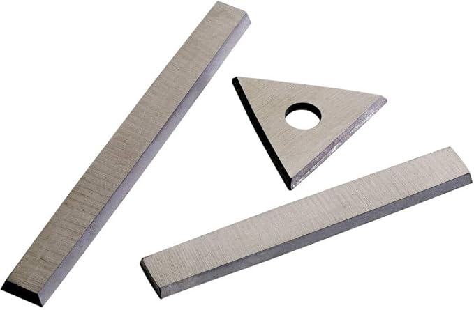 Bahco 449 L-Inch Triple-Edge Triangle Scraper Blade, 1", Silver