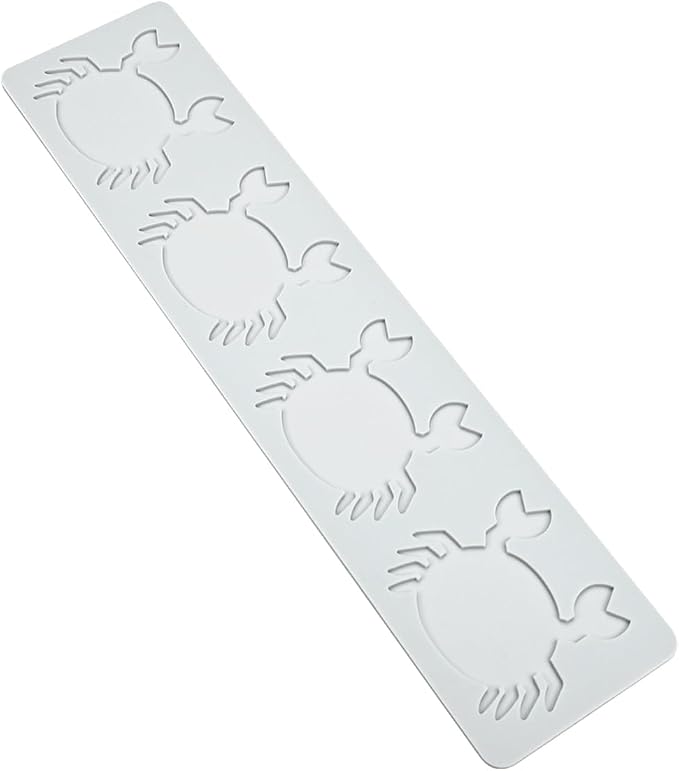 mostsom Crab Pattern Lace Fondant Mold Lace Flower Wedding Cake Silicone Mousse Sugar Craft Icing Mat Pad Pastry Baking Tool (F_ Crab)