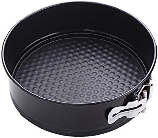 9.5 inch/24cm circular Springform interlocking and leak-proof seal carbon Cake Pan