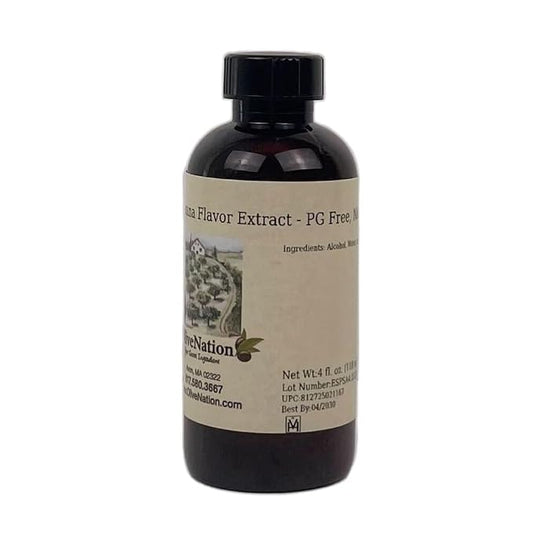 OliveNation Banana Flavor Extract PG Free, Natural - 8 fl oz | All Natural Sugar Free Liquid Adds Sweet Tropical Taste/Aroma in Baked Goods, Sauce, Frosting/Fillings, Frozen Treats, Creams