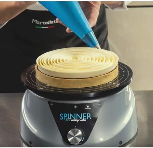 Martellato Spinner Electric Cake-Decorating Turntable 115 Volt