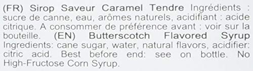 1883 MAISON ROUTIN FRANCE Butterscotch Syrup - Ordering Only, 33.8 FZ