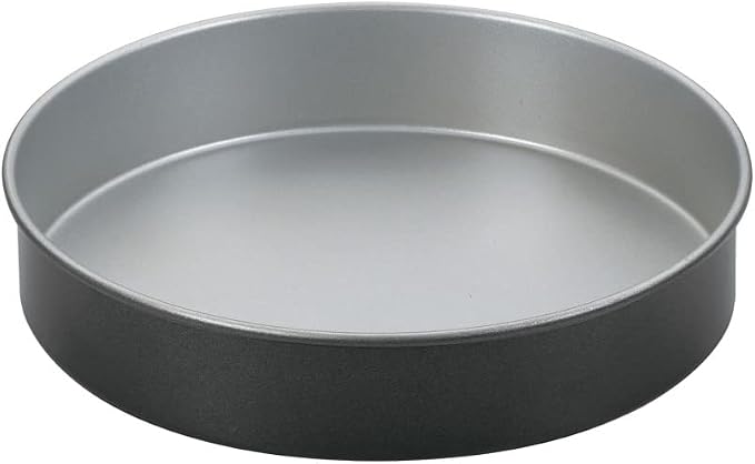Cuisinart 9-Inch Round Cake Pan, Chef's Classic Nonstick Bakeware, Silver, AMB-9RCK