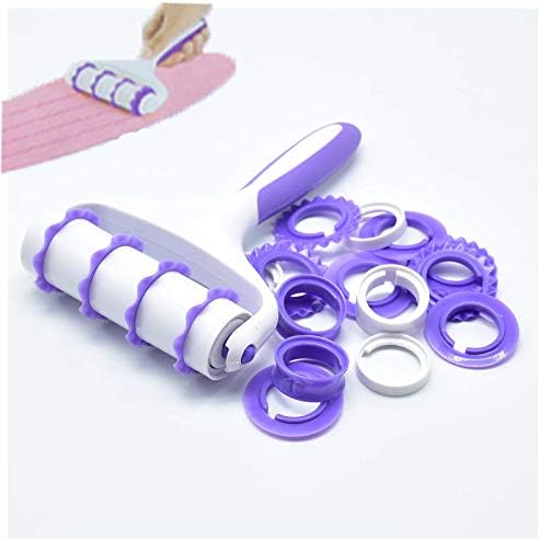 25pcs Fondant Ribbon Cutter, Food grade plastic Cookie Stamp Mould Cake Cupcake Fondant Decorating Tool