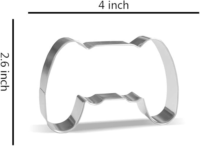 Game Cookie Cutter Set - 5 Piece - Stainless Steel