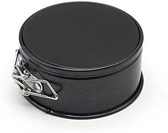 1 Pack 9" Round Shaped Springform Pan Non-Stick Leakproof Pan | carbon steel, even heat distribution, honeycomb bottom, effortless demolding, seamless structure, heat resistant,sturdy build