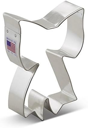 Ann Clark Ribbon Bow Cookie Cutter, 4" Made in USA