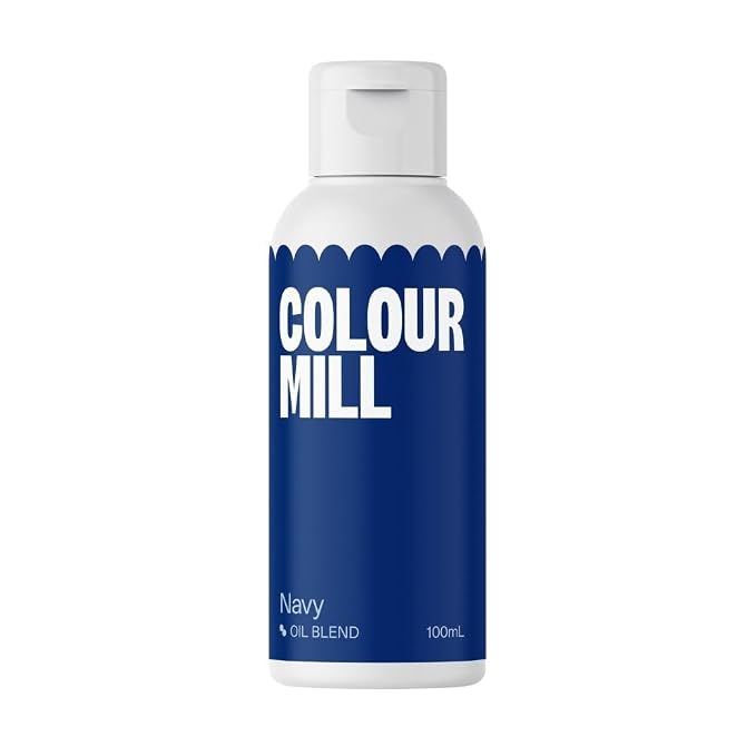 Colour Mill Oil-Based Food Coloring, 100 Milliliters (Navy)