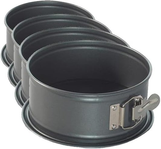 Nordic Ware Springform Pan, 7 Inch, 4 Cup Capacity(Pack of 4)