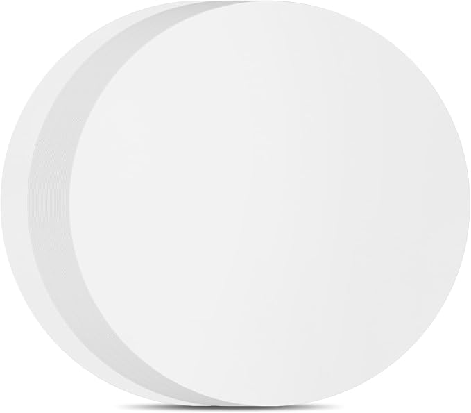 BYKITCHEN Parchment Paper Rounds, Set of 220, Non Stick 9 Inch Parchment Paper for Baking, Pre-cut Cake Pan Sheet Liners for Round Cake Pan, Springform Pan, Air Fryer and More
