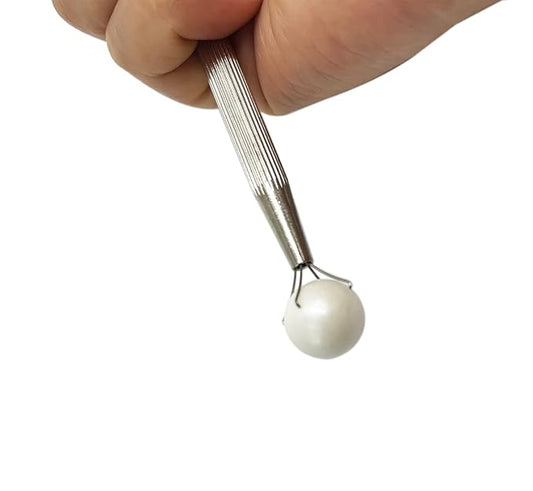 Sprinkle Pen, Pearl Grabber, Sugar Candy Bead Pick-up Tool, Dragee Holder with 4-Prong, Edible Candy Catcher with 4 Claw for Cake, Cupcake, Ice Cream Baking Decoration