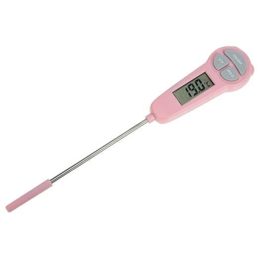 Digital Meat Thermometer Cooking Instant Read Temp Probe 30℃~300℃ Read Digital Cooking Candle Liquid Making for Oil Deep Fry Oven