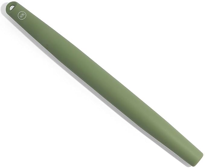 The Silicone Kitchen French Tapered Silicone Rolling Pin, 13.5", Dishwasher Safe, Non-Stick, BPA Free, Non-Toxic