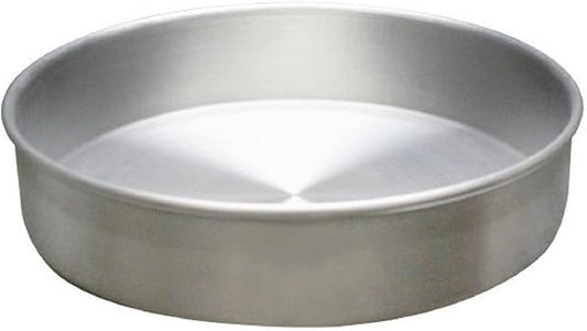 TrueCraftware- 10" X 2" Aluminum Round Layer Cake Baking Pan 0.90MM- Bakeware for Cake Pizza Layer Cake Pans Easy Releasing Cake Baking Round Pans Tin Cheesecake Mold for Home Kitchen Restaurants