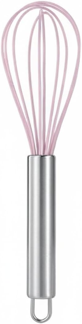 Mix Batters and Sauces with This 13-Inch Silicone Whisk Featuring Coated Wires