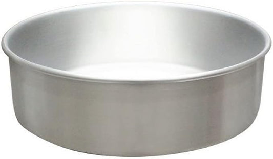 TrueCraftware- 12" X 3" Aluminum Round Layer Cake Baking Pan 0.90MM- Bakeware for Cake Pizza Layer Cake Pans Easy Releasing Cake Baking Round Pans Tin Cheesecake Mold for Home Kitchen Restaurants