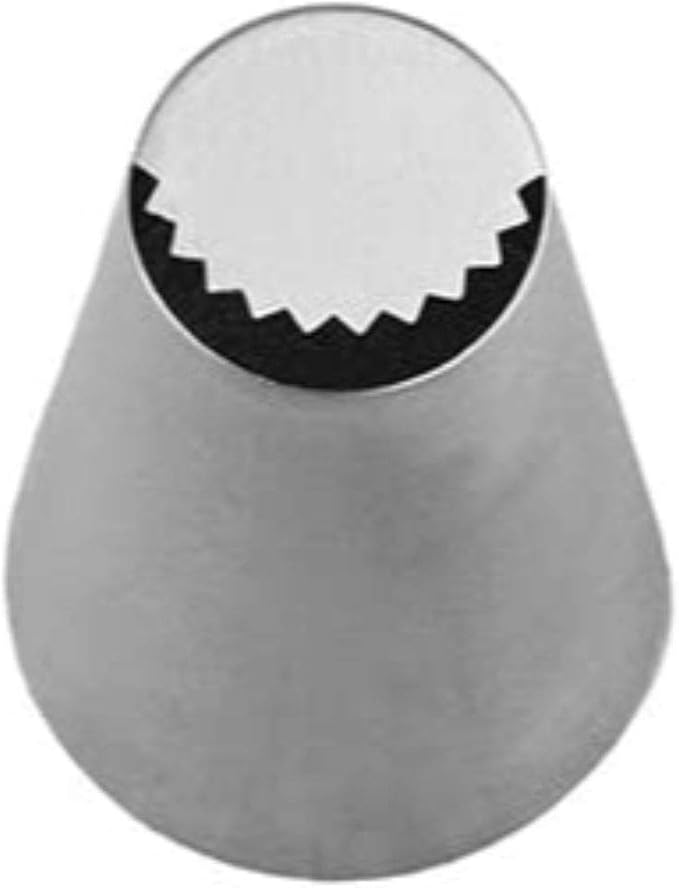 Russian Nozzle Piping Tip Stainless Steel by Chef Collection (1, O9A)
