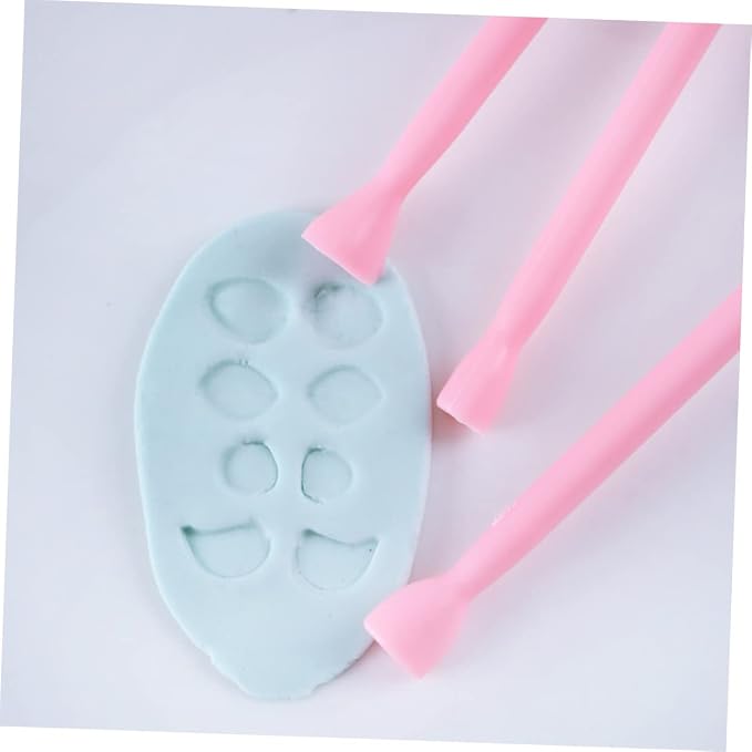 Cake Decor 11 pcs Mould Kit Sculpting Modeling Craft Decorating Plastic Baking Carving Cake Tool Sugar Cutter Cooking Eye Crafting Lace Tools Printing Fondant Dotting Cake Decorating