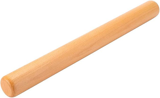 Rolling Pin for Baking Wood Rolling Pins 15.8-inch Dough Roller, Non-stick Pastry Dough Roller without Handles┃Perfect Gifts for Bakers