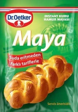 Dr. Oetker Yeast Maya From Turkey 10gr - 9 pc