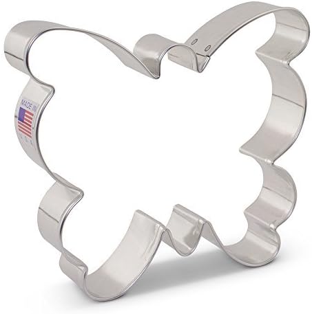 Ann Clark Cookie Cutters Large Butterfly/Moth Cookie Cutter, 4.5" Made in USA