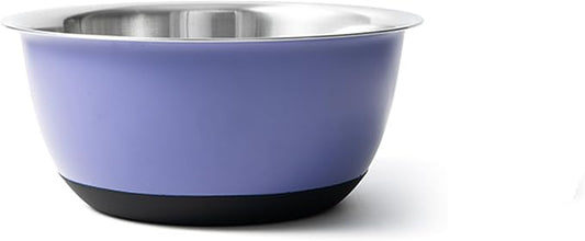 Fox Run Stainless Steel Mixing Bowl, Purple, 6.25 Quart