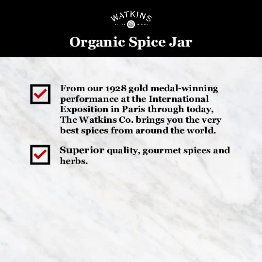 Watkins Gourmet Organic Spice Jar, Oregano Leaves, 0.77 Ounce (Pack of 3)
