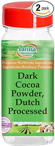 Dark Cocoa Powder, Dutch Processed (4 oz, ZIN: 527140) - 2 Pack