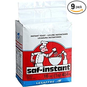SAF Saf Instant Yeast Pouches 16 OZ (Pack of 9)9