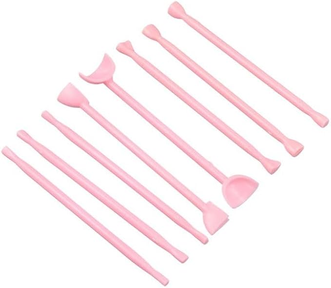 16 Pcs Fondant Cake Carving Tools Set Eye Mold Tools Kit Sugarcraft Plastic Fondant Tools Useful Carving Shaping Modeling Mold Kitchen Tools