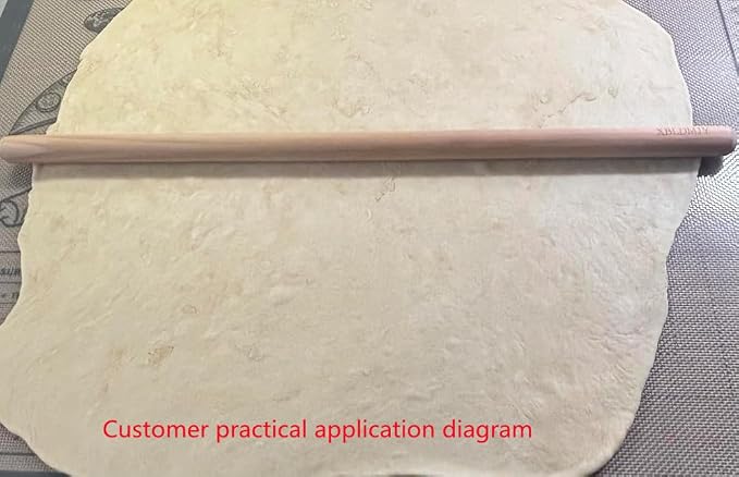 Rolling Pins For Baking Ultra Thin,3/4 Inch Diameter,Long 19 .7Inch,(50 * 2 cm)