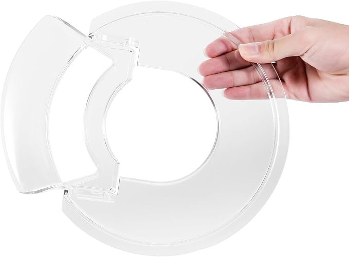 Pouring Shield for KitchenAid 4.5-5 Qt Tilt-Head Stand Mixer | Helps Reduce Splatter, Keeps Ingredients in the Bowl, Easy to Install, Remove, and Clean for Everyday Baking