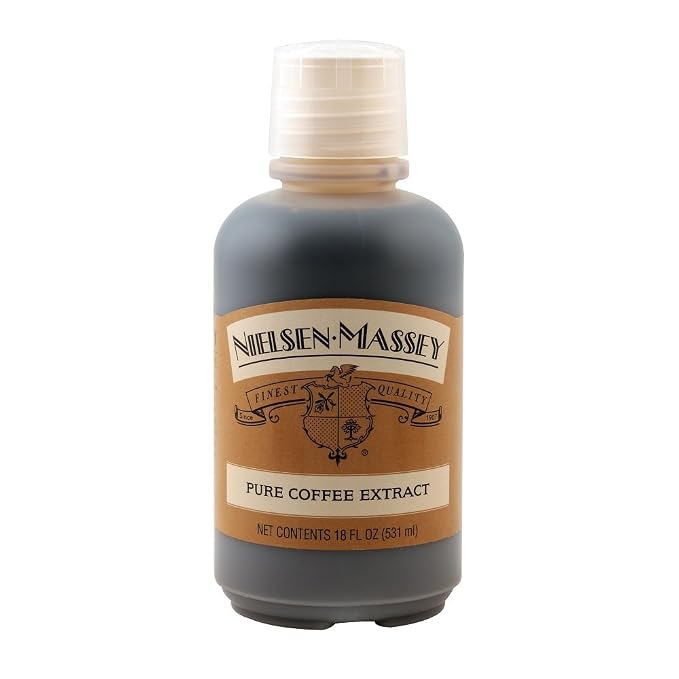 Nielsen-Massey Pure Coffee Extract for Baking and Cooking, 18 Ounce Bottle