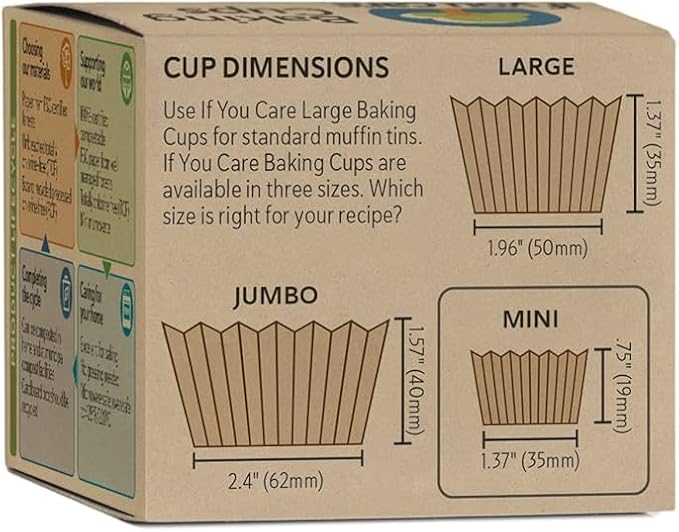 If You Care Baking Cup Mini 90 Pc
