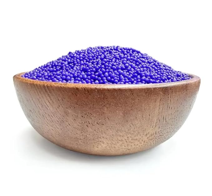 NY Spice Shop Purple Nonpareils - 3 Pound Colorful Candy Sprinkles - Purple Nonpareil Candies - Candy Sprinkles for Decorating Cupcakes, Cookies, Cakes, Chocolates and Desserts