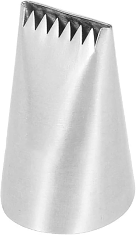 Pastry Nozzles Stainless Steel Piping Tips 1Pcs Icing Tips Russian Tips Decorating Tips Icing Frosting Nozzles Basket Weave Tools
