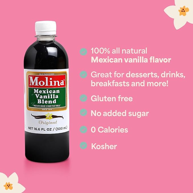 Molina Vanilla Blend 16.6oz (500ml)