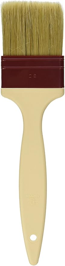 Matfer Bourgeat Natural Pastry Brush, Flat, 2 3/8"